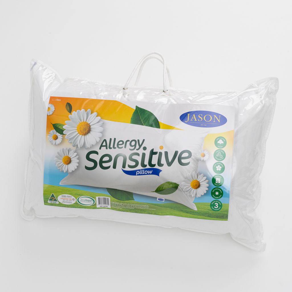 Jason Bedding Allergy Sensitive Pillow- Firm