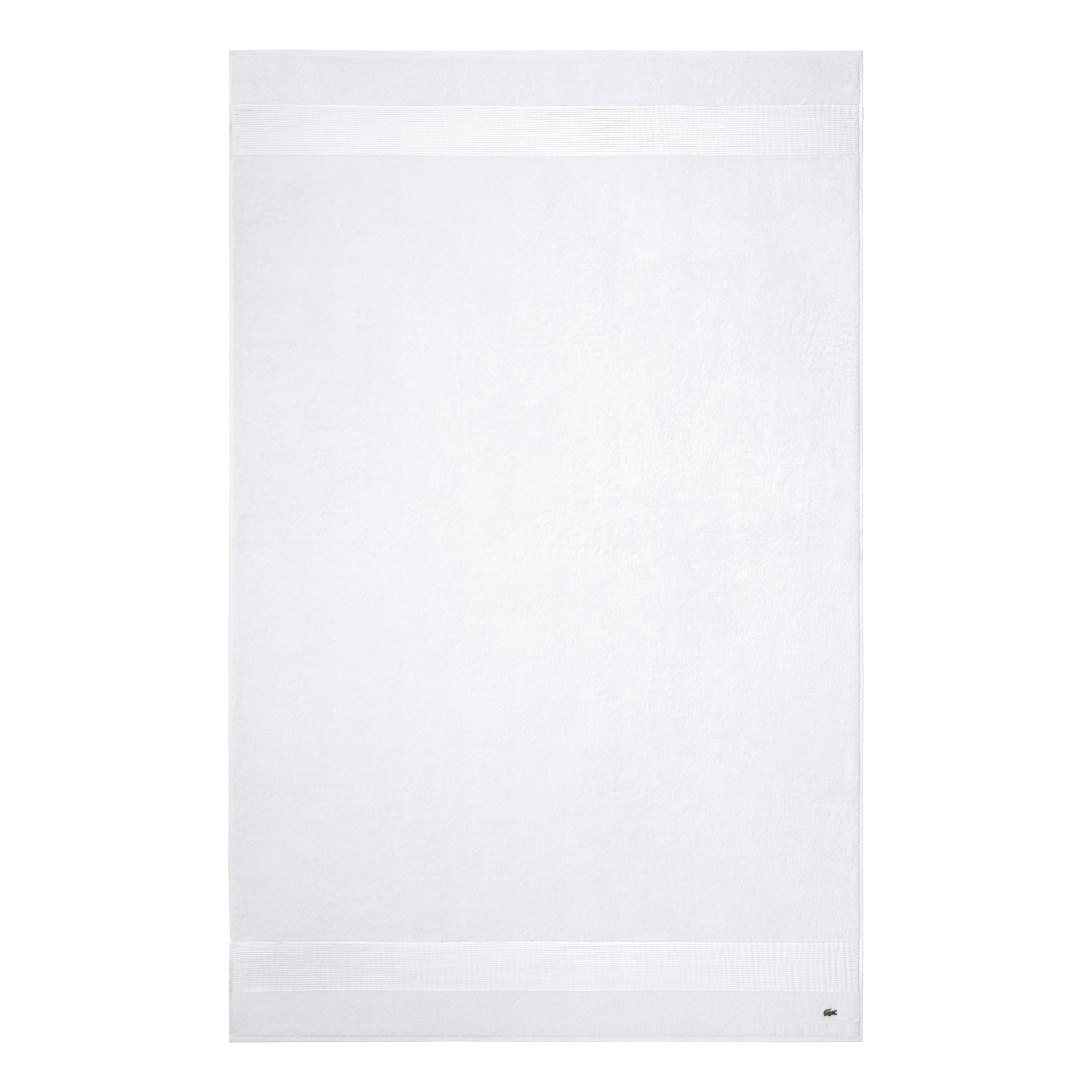 LaCoste Bath Mat BLANC LACOSTE "LLECROCO" 100X150CM Bath Sheet