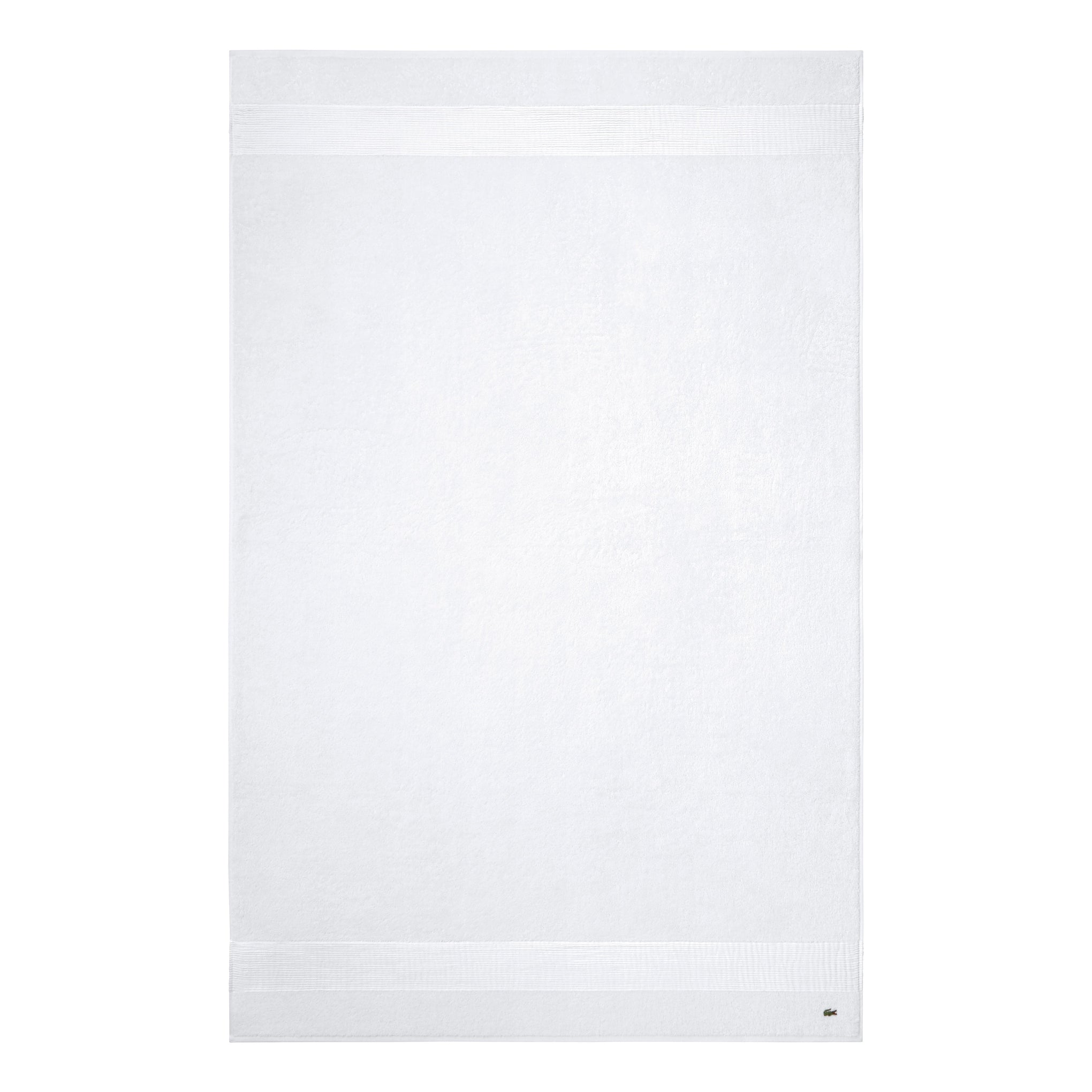 LaCoste Bath Mat BLANC LACOSTE "LLECROCO" 100X150CM Bath Sheet