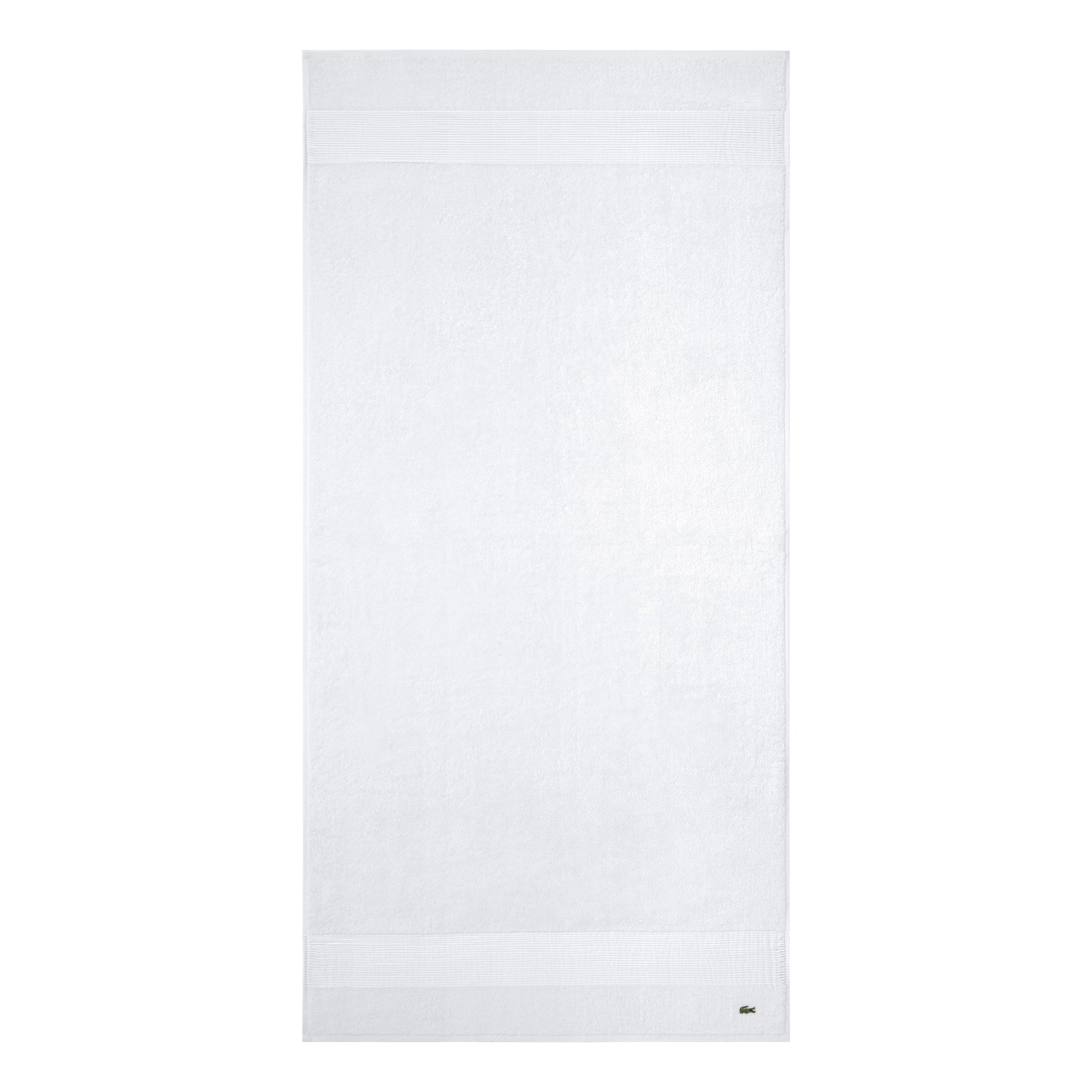 LaCoste Bath Mat BLANC LACOSTE "LLECROCO" 70X140CM Bath Towel