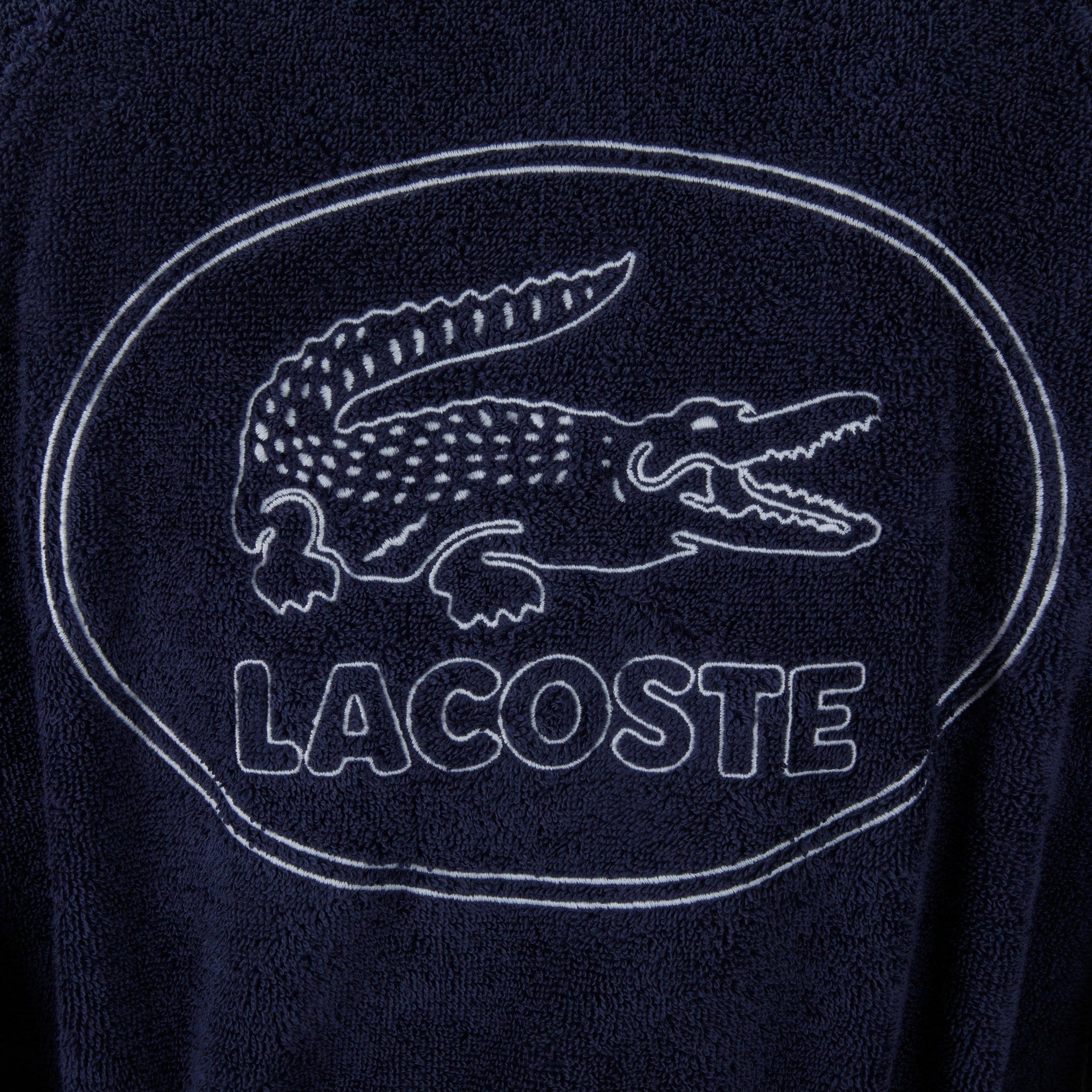 LaCoste Bath Robe LACOSTE "LDEFILE" MARINE Bath Robe