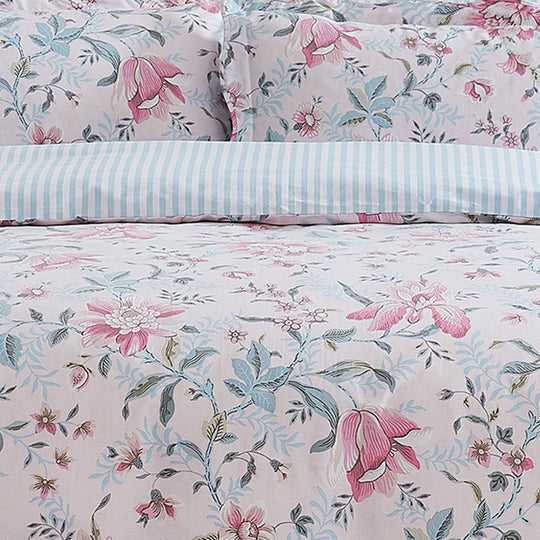 Laura Ashley Quilt Cover LAURA ASHLEY EDITA'S GARDEN QUILT COVER SET