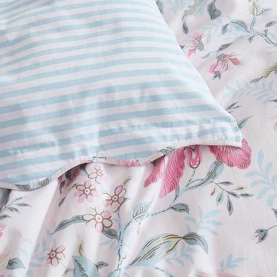Laura Ashley Quilt Cover LAURA ASHLEY EDITA'S GARDEN QUILT COVER SET