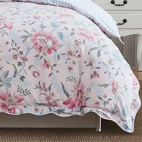 Laura Ashley Quilt Cover LAURA ASHLEY EDITA'S GARDEN QUILT COVER SET