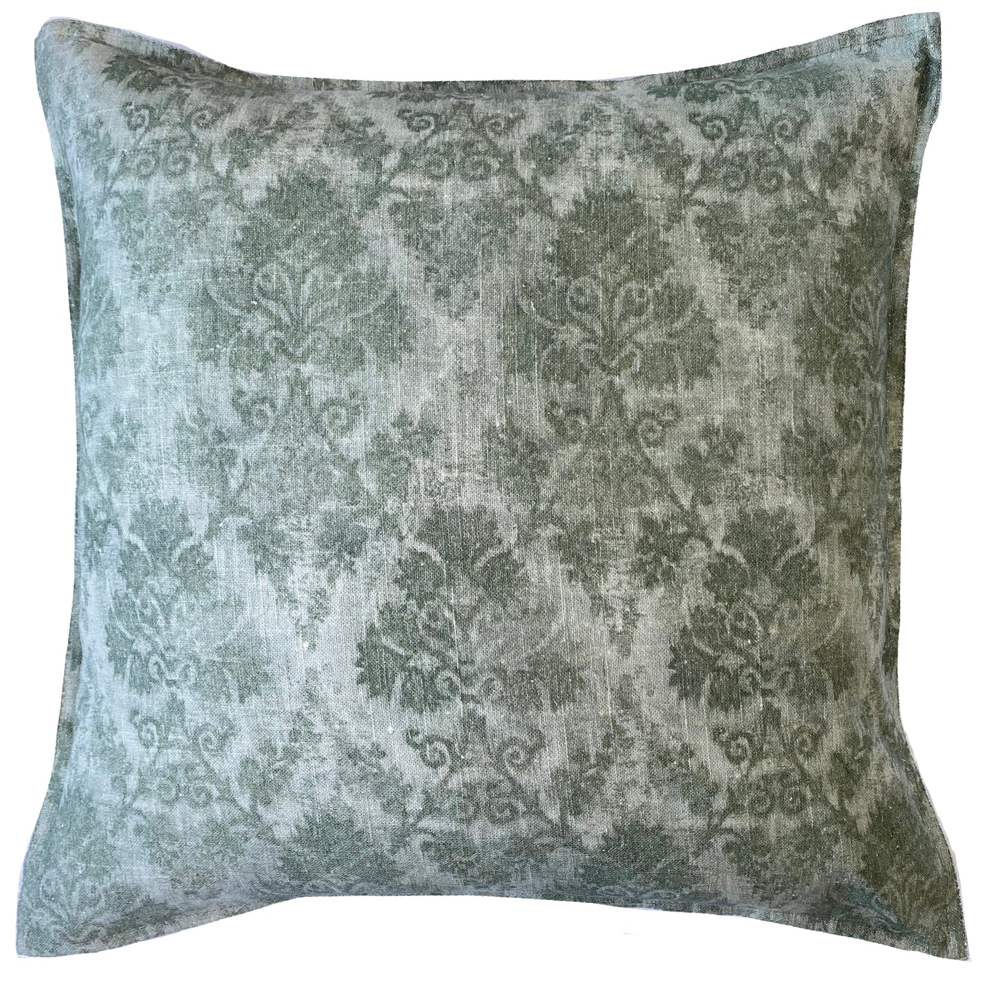 Laura Ashley Cushion LAURA ASHLEY | FORDEN HEDGEROW GREEN 50X50CM FILLED CUSHION