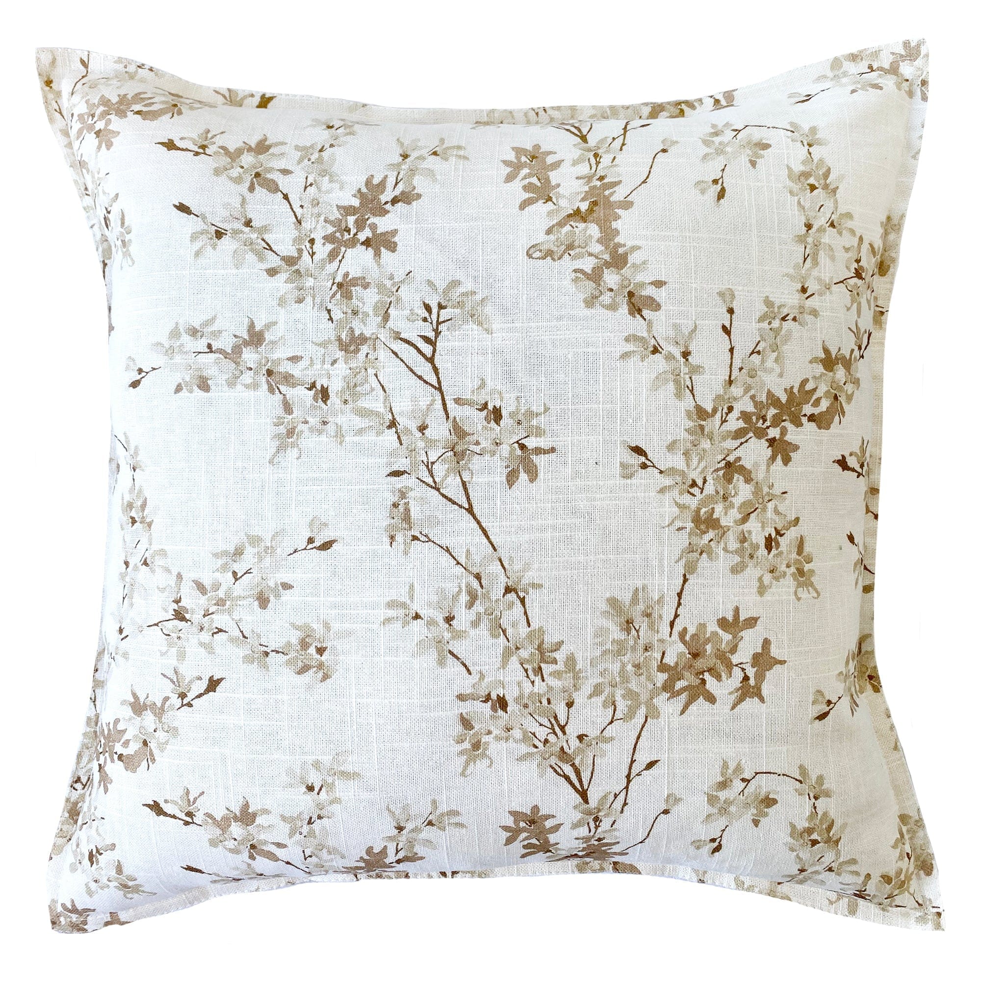 Laura Ashley Cushion LAURA ASHLEY | FORSYTHIA TRUFFLE 50X50CM FILLED CUSHION