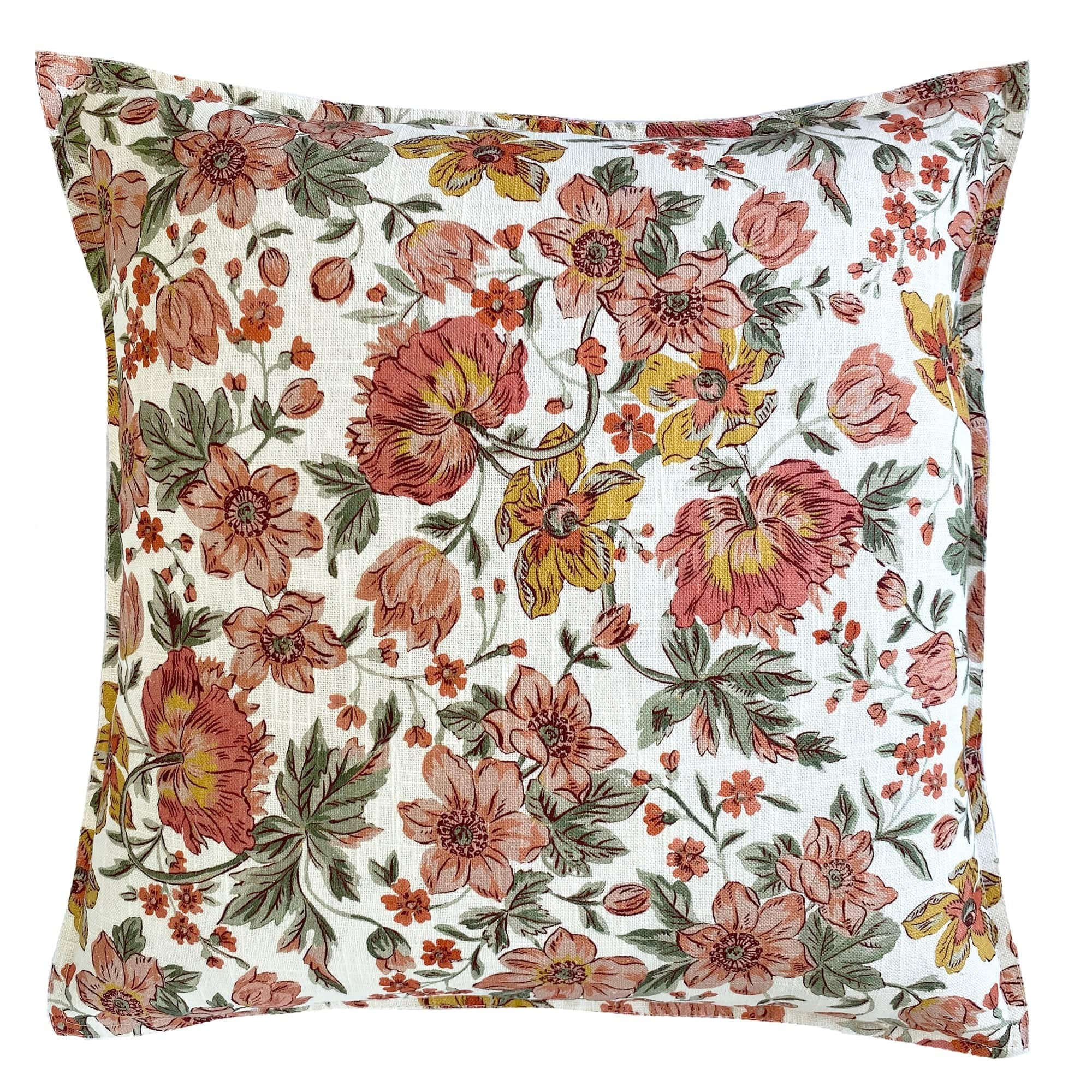Laura Ashley Cushion LAURA ASHLEY | LAMBTON GARDEN PLASTER PINK 50X50CM FILLED CUSHION