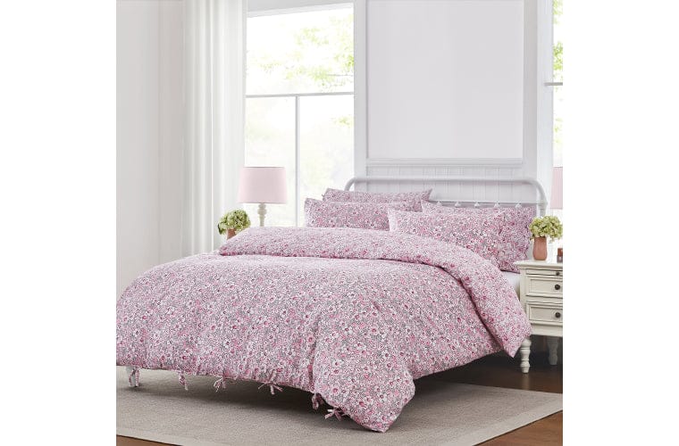 Laura Ashley Quilt Cover LAURA ASHLEY LIBBY QUILT COVER SET - PINK