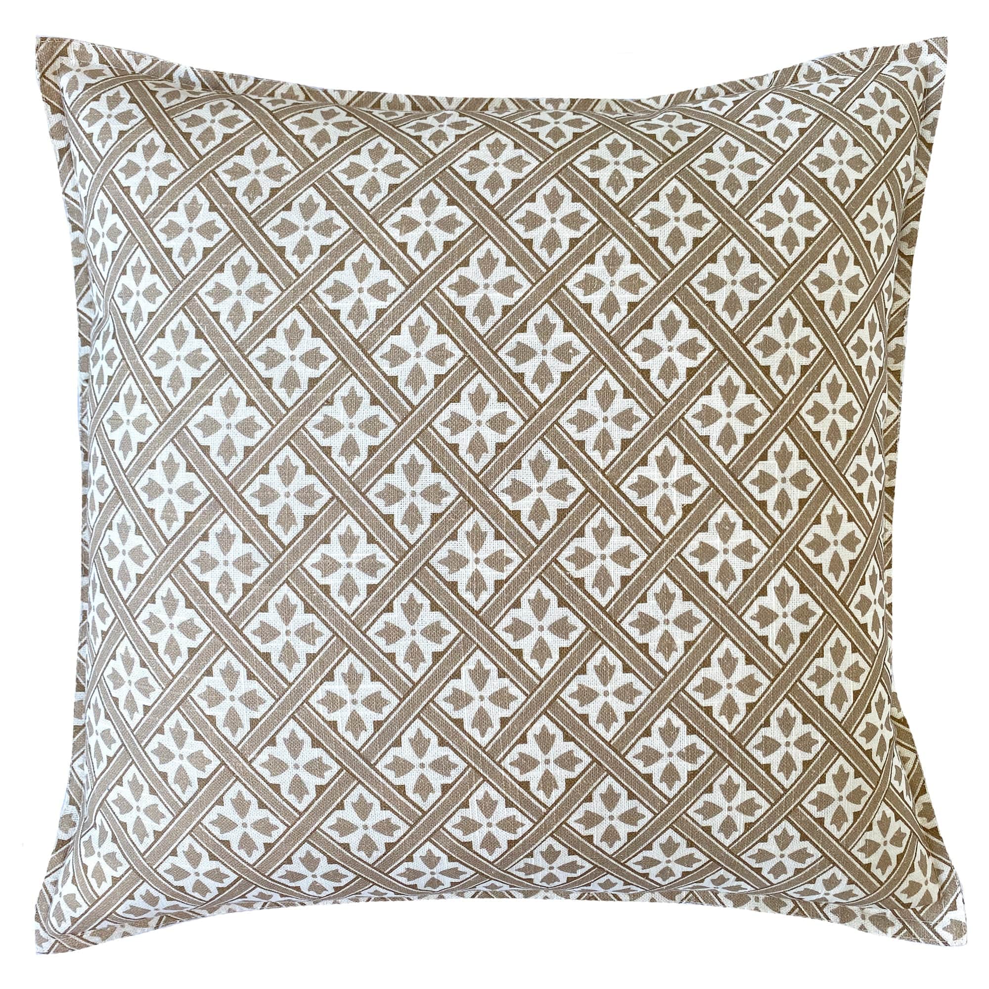 Laura Ashley Cushion LAURA ASHLEY | MR JONES TRUFFLE 50X50CM FILLED CUSHION