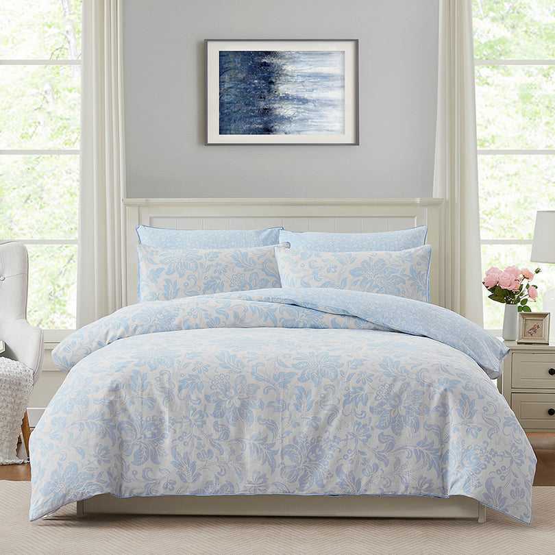 Laura Ashley Quilt Cover LAURA ASHLEY PERCY QUILT COVER SET