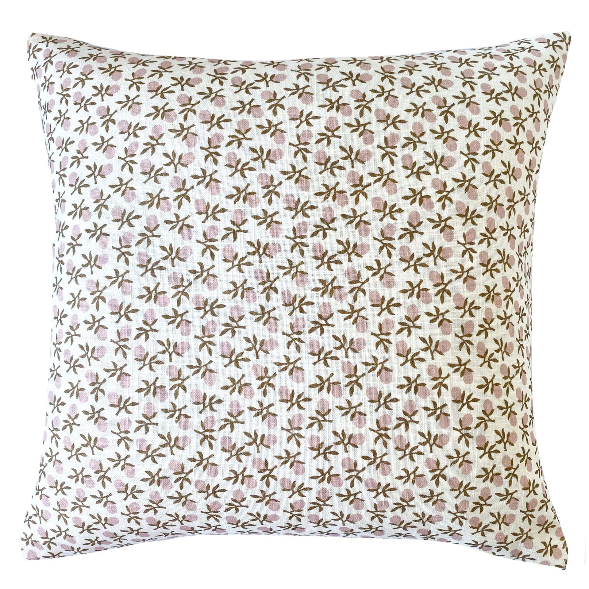 Laura Ashley Cushion LAURA ASHLEY | SUMMER ROSE PEONY PINK 50X50CM FILLED CUSHION
