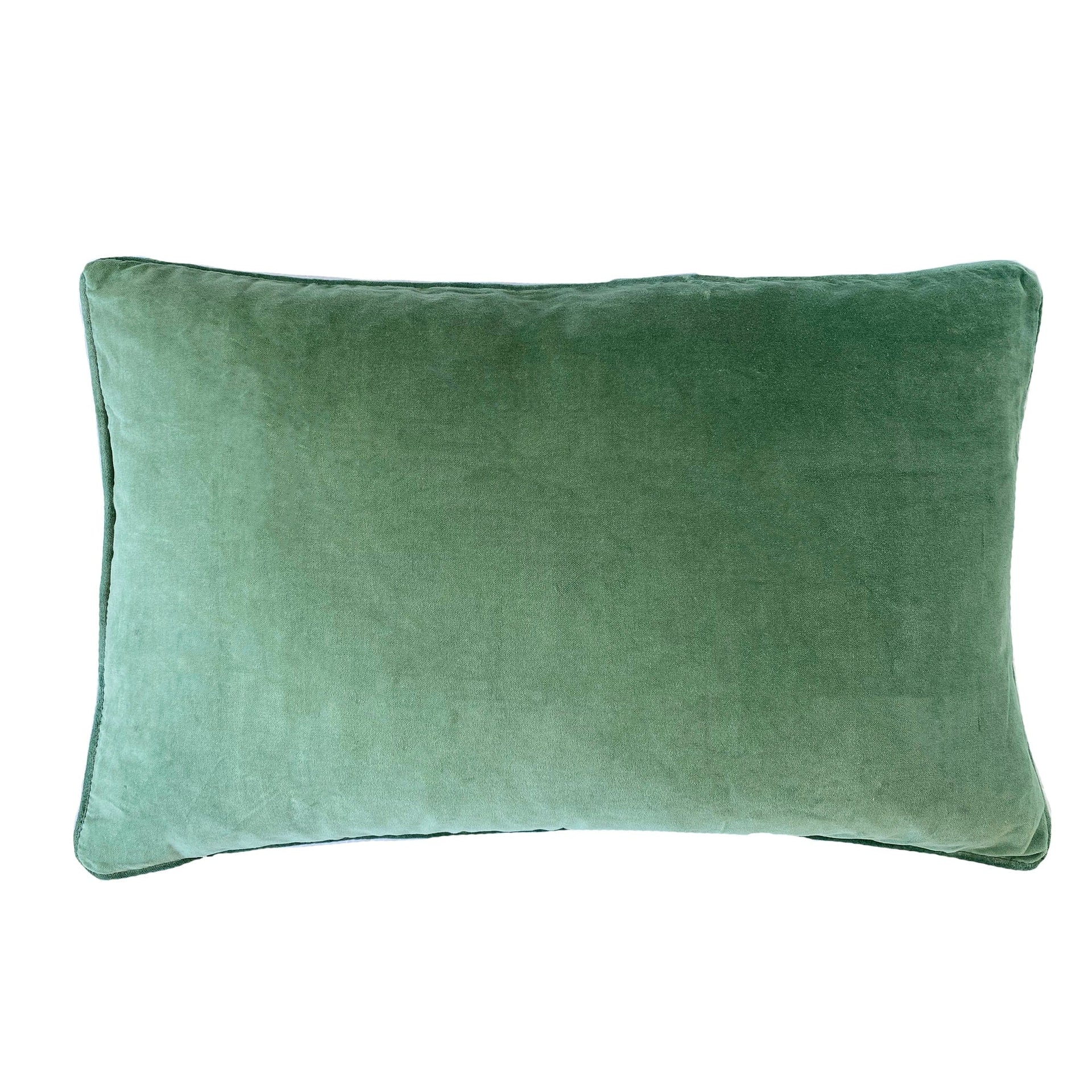 Laura Ashley Cushion LAURA ASHLEY | TAPESTRY BLOOM HEDGEROW GREEN 40X60CM FILLED CUSHION