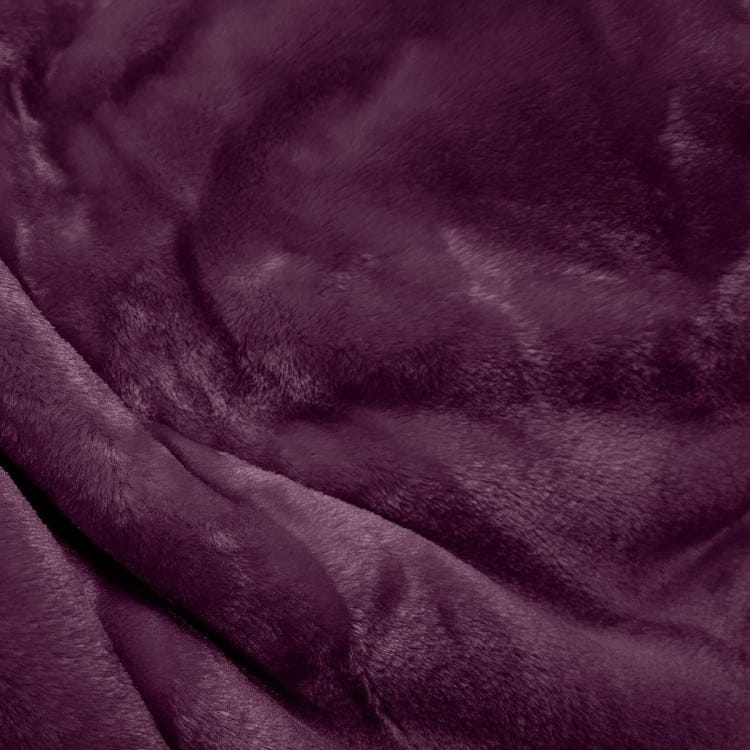 Laura Hill Blanket Laura Hill XL Double-Sided Oversized Faux Mink Blanket 305x305cm Purple