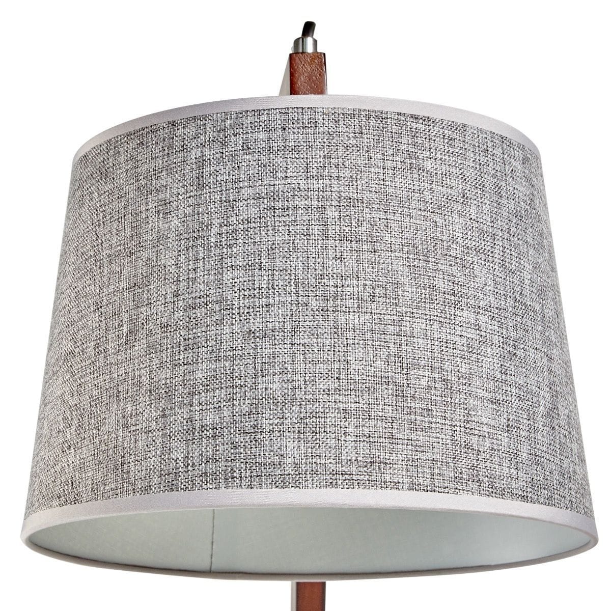 Lexi Lighting Home & Garden 156cm Large Bamboo Floor Lamp Modern Vintage Wooden Light Antique Shade - Cherry
