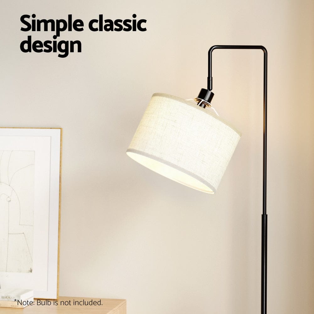 Lexi Lighting Home & Garden Artiss Floor Lamp 2 Tier Shelf Storage LED Light Stand Home Room Adjustable Head