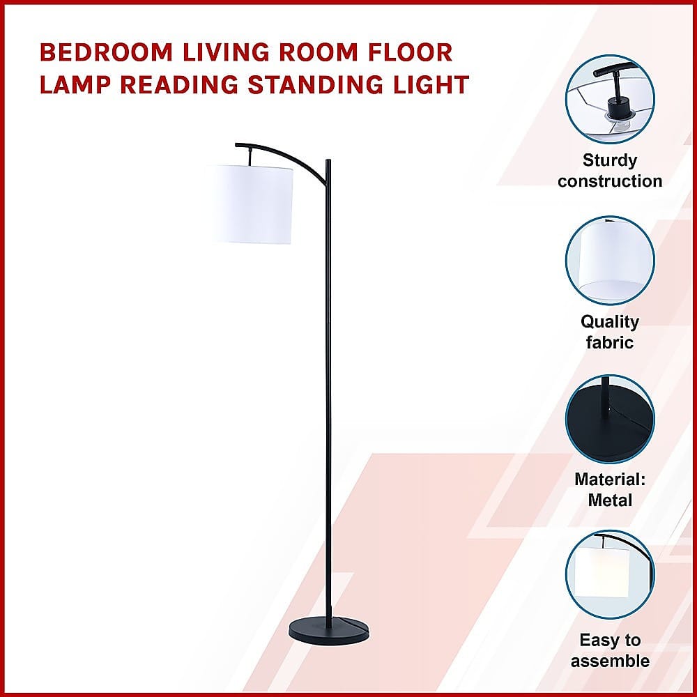 Lexi Lighting Home & Garden Bedroom Living Room Floor Lamp Reading Standing Light
