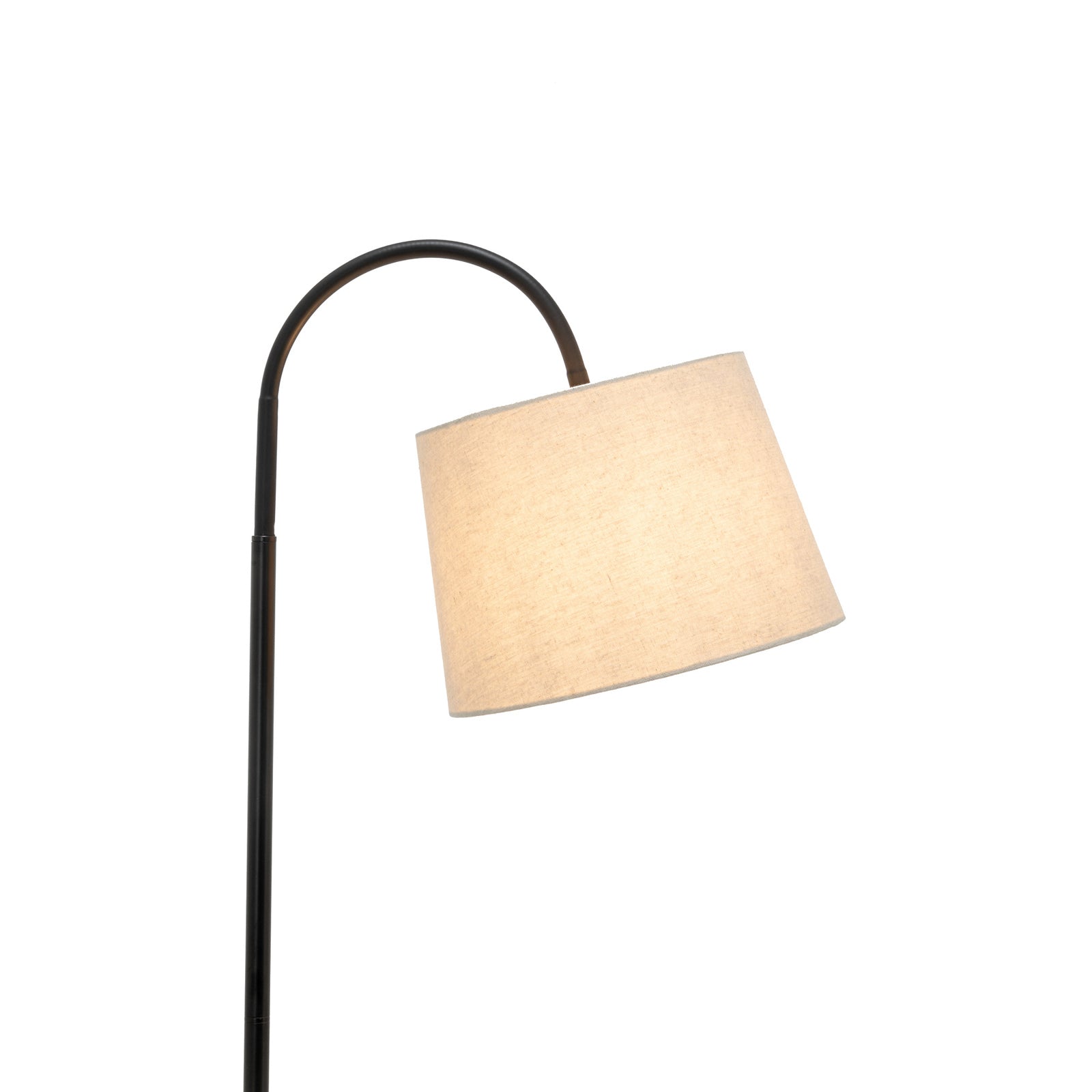 Lexi Lighting Home & Garden Naples Tripod Floor Lamp Shelf Storage Drawer Bed Side Table Light w/ USB Charger