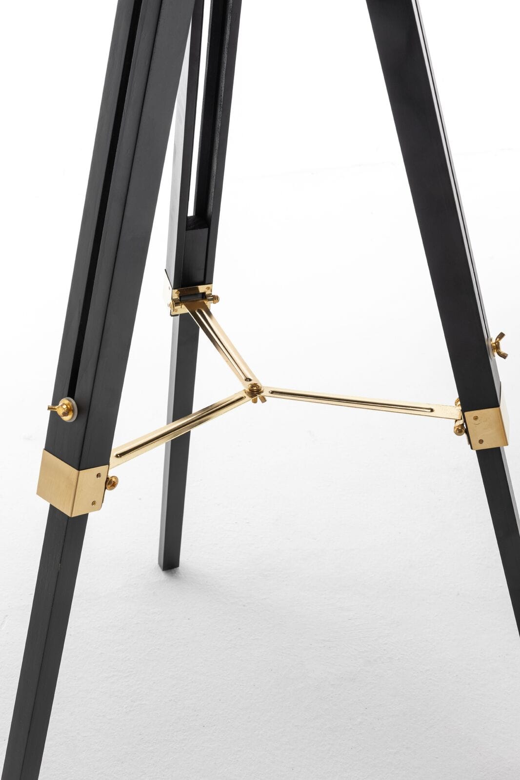 Lexi Lighting Home & Garden Premium Tripod Spotlight Lamp Nautical Designer Extendable Light - Matte Black