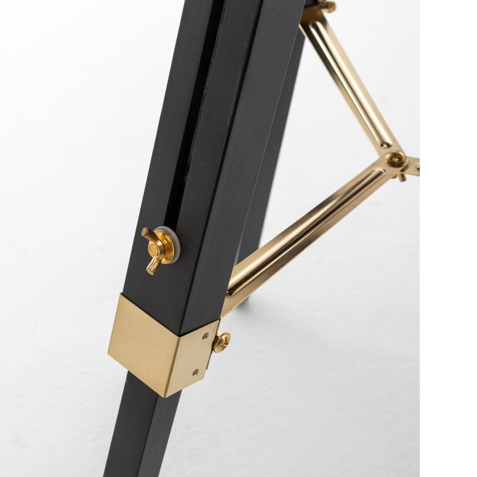 Lexi Lighting Home & Garden Premium Tripod Spotlight Lamp Nautical Designer Extendable Light - Matte Black