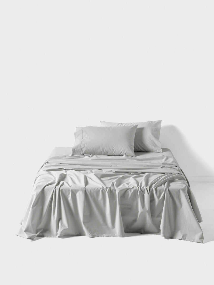LINEN HOUSE 400TC AUSTRALIAN COTTON SHEETS | SILVER Linen House