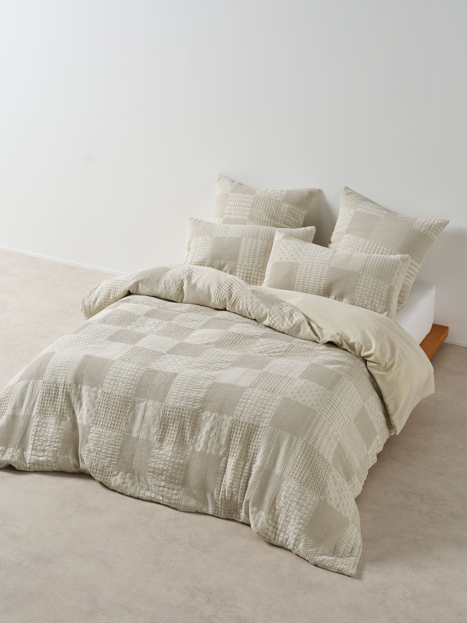 Linen House Adeline Natural Quilt Cover Set