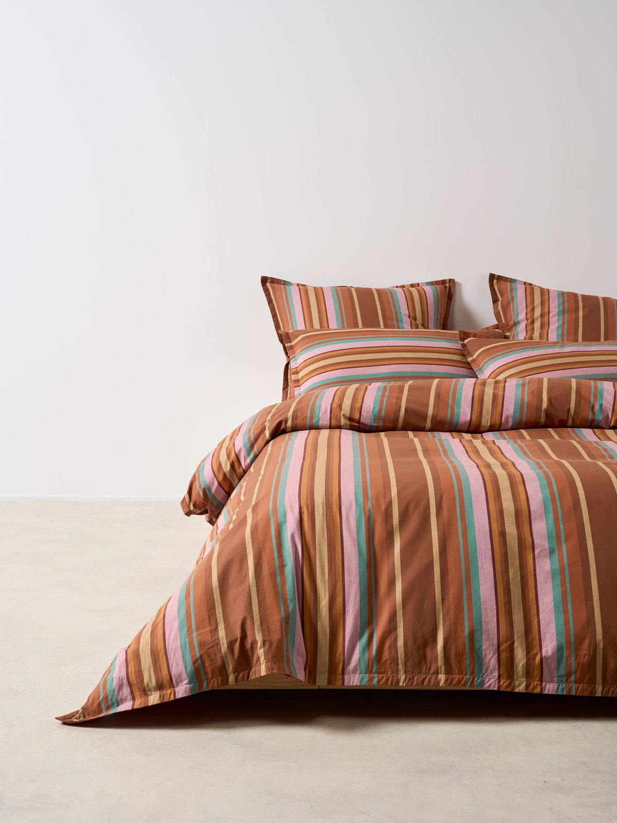 Linen House Araminta Coffee Quilt Cover Set