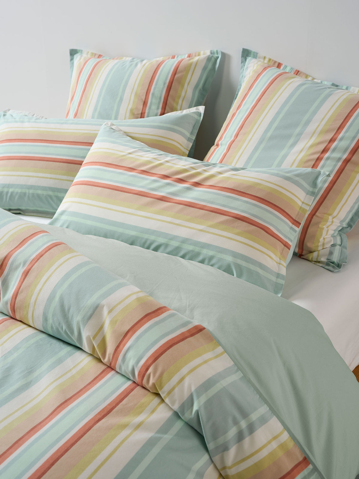 Linen House Araminta Duck Egg Quilt Cover Set
