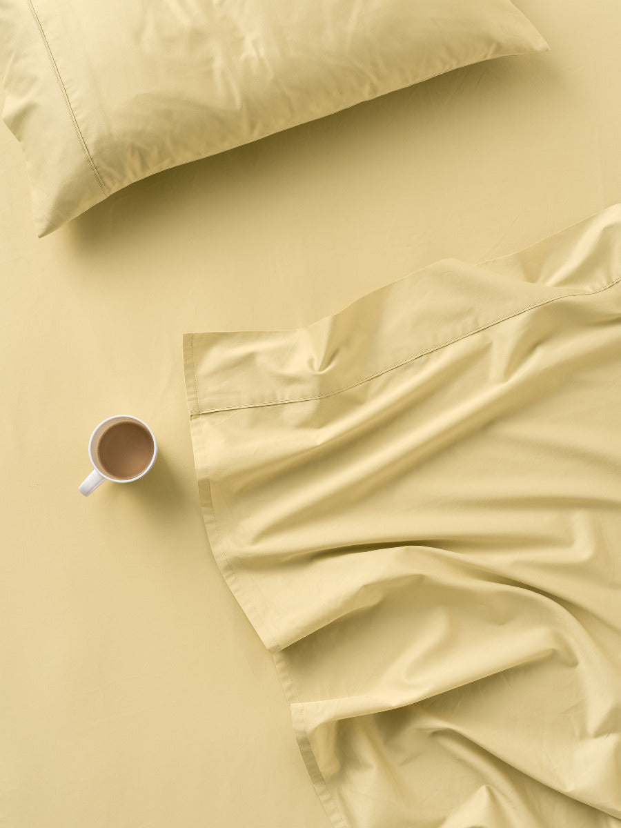 LINEN HOUSE AUGUSTA | DAFFODIL FITTED SHEET SET