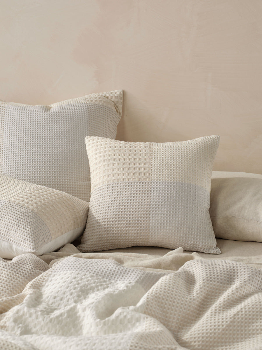 LINEN HOUSE BALEARES NATURAL QUILT COVER SET (Copy) Linen House