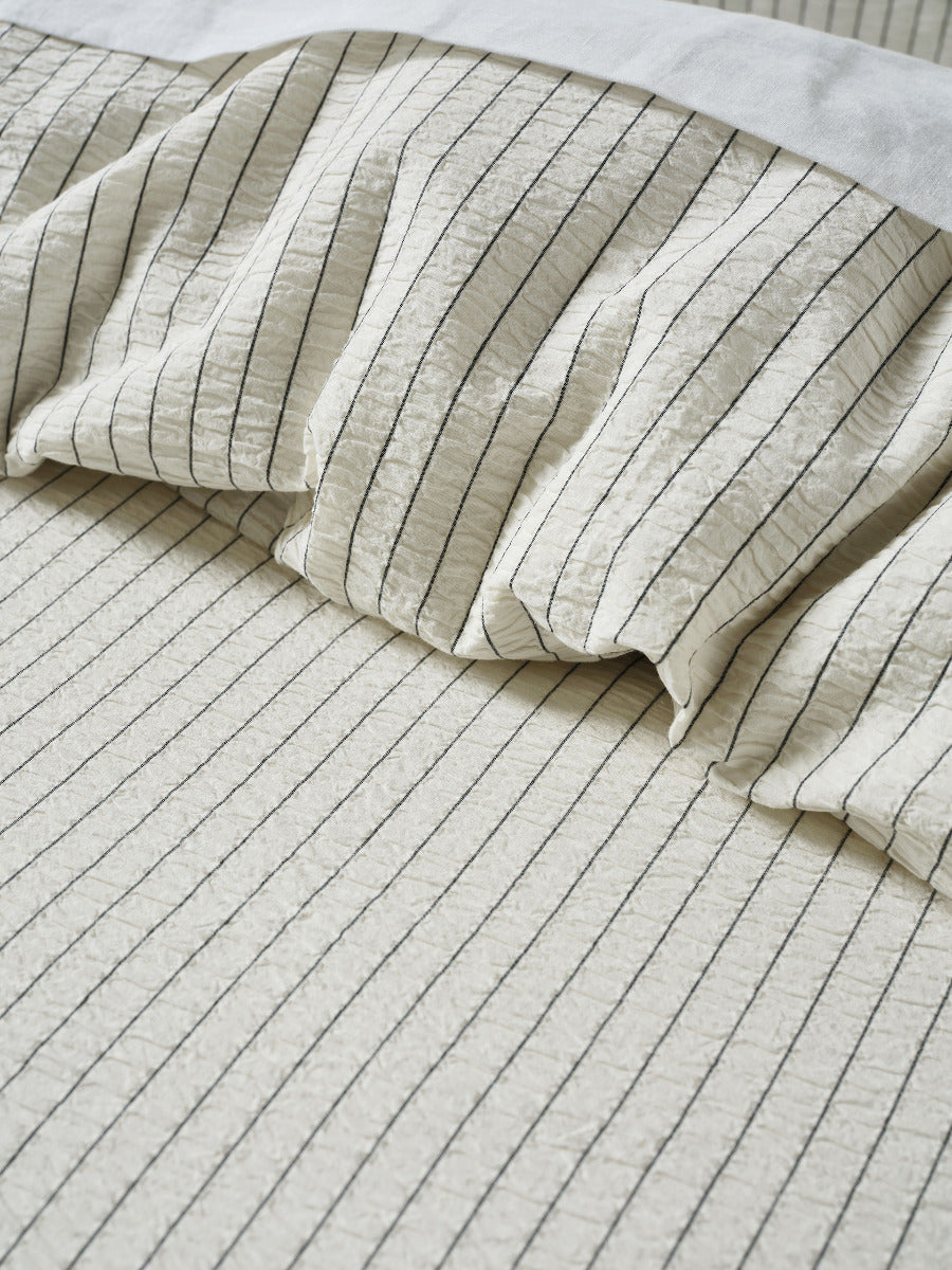 LINEN HOUSE CHILTERN | VANILLA QUILT COVER Linen House