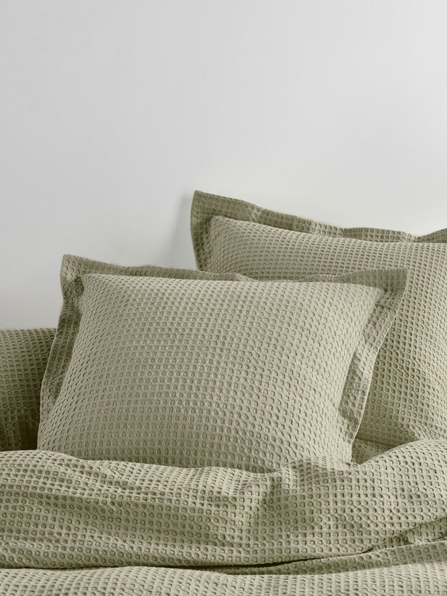 LINEN HOUSE DELUXE WAFFLE - EUCALYPTUS Linen House