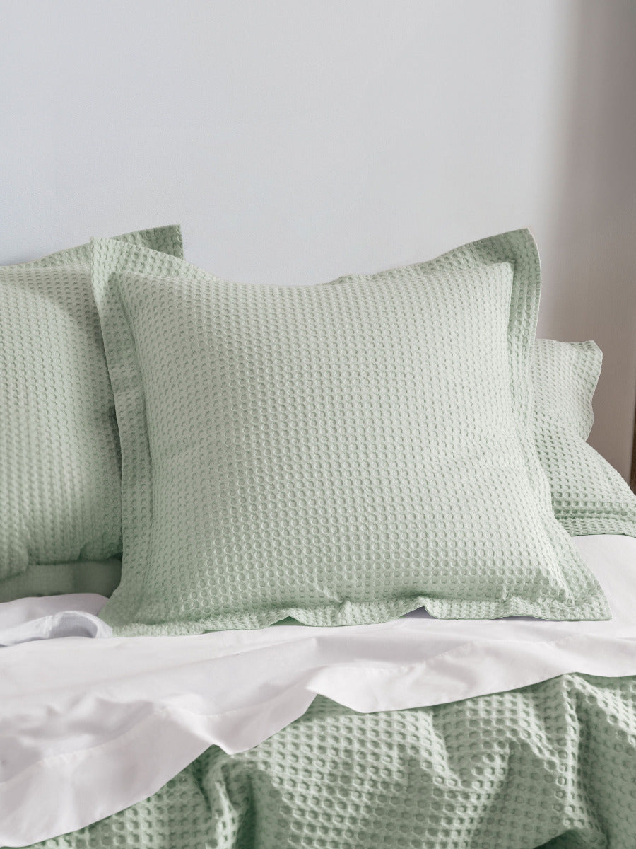 LINEN HOUSE DELUXE WAFFLE - MIST Linen House