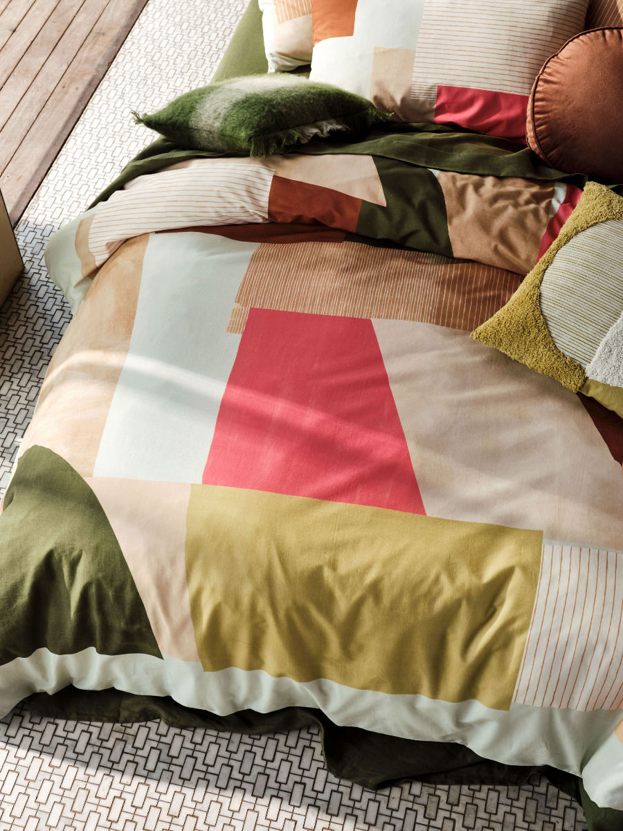 LINEN HOUSE DOJA QUILT COVER SET Linen House