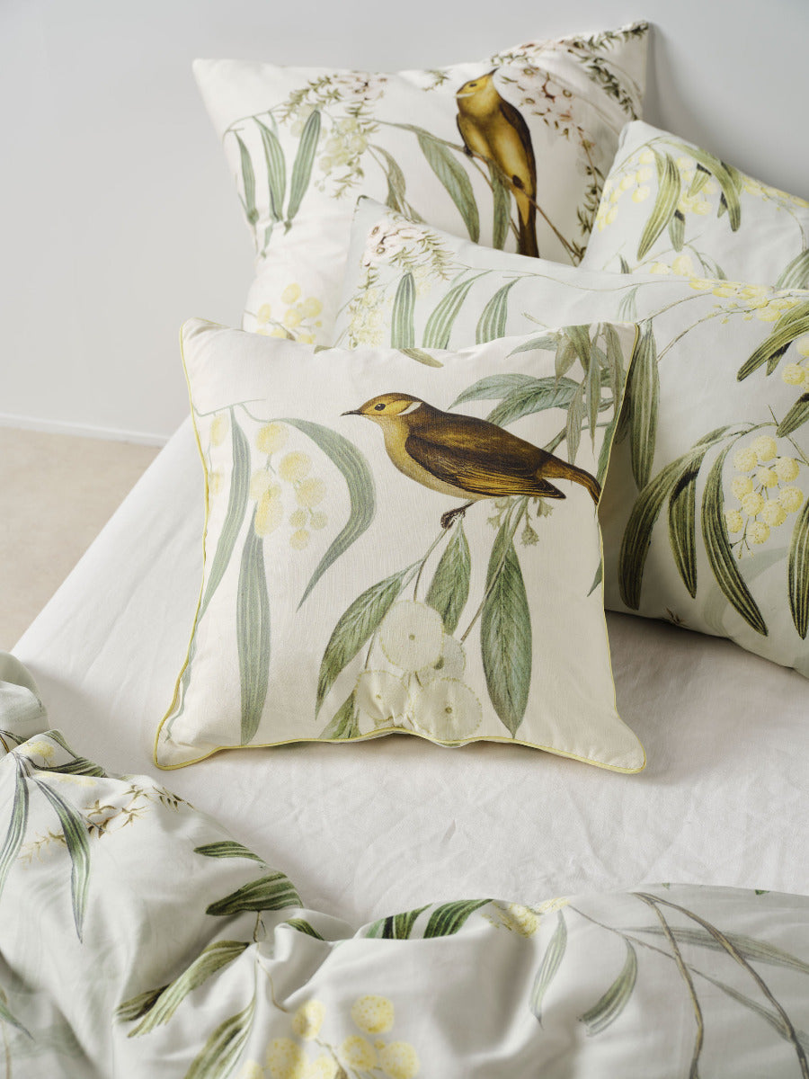 LINEN HOUSE EPPALOCK | SEAFOAM QUILT COVER Linen House