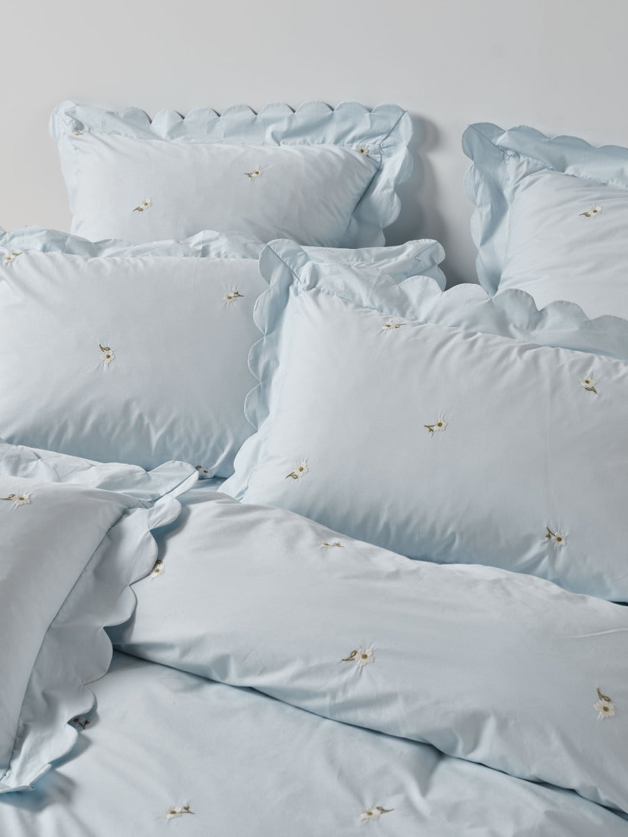 LINEN HOUSE EVA | SKY QUILT COVER Linen House