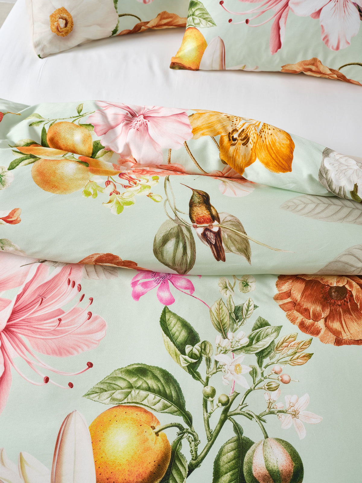 Linen House Felicia | Mint Quilt Cover Set