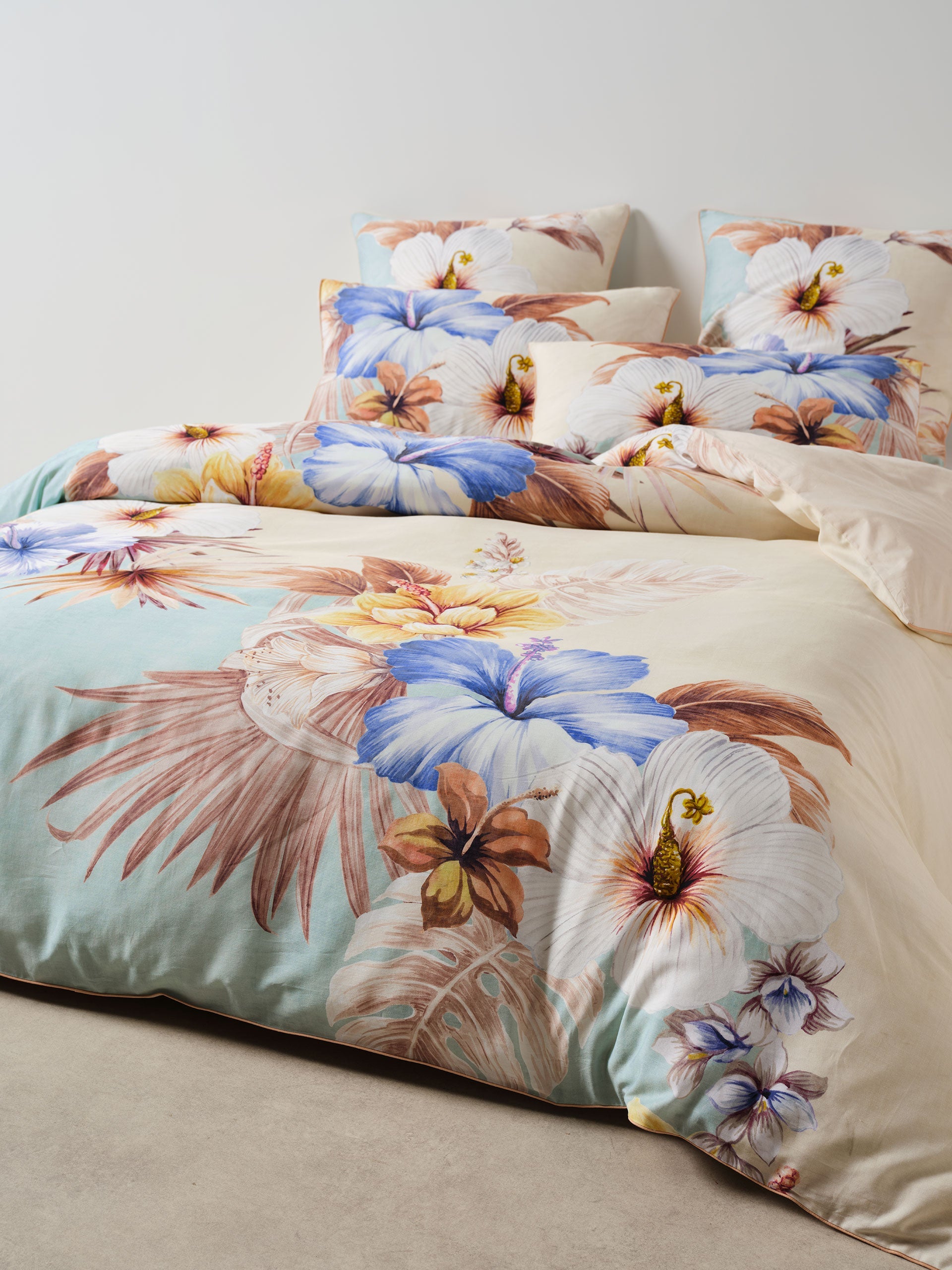 Linen House Gabriella Seafoam Quilt Cover Set