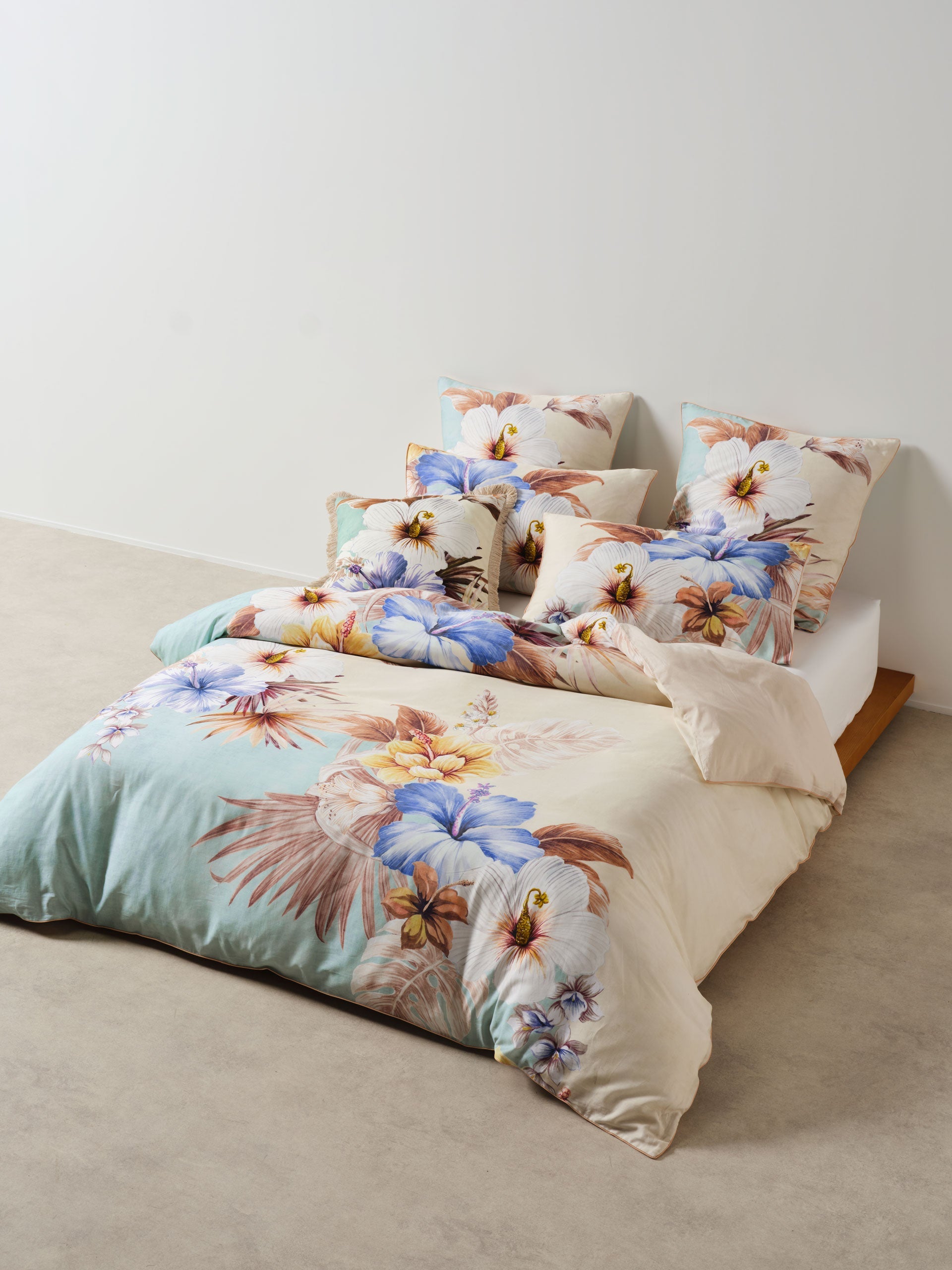 Linen House Gabriella Seafoam Quilt Cover Set