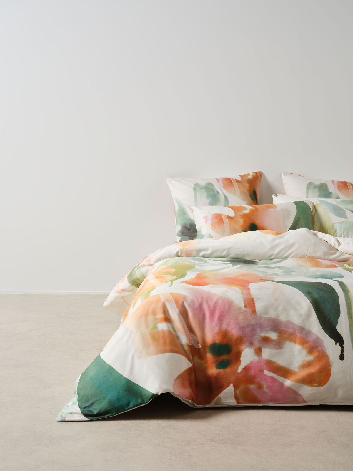 Linen House Inga | Jade Quilt Cover Set