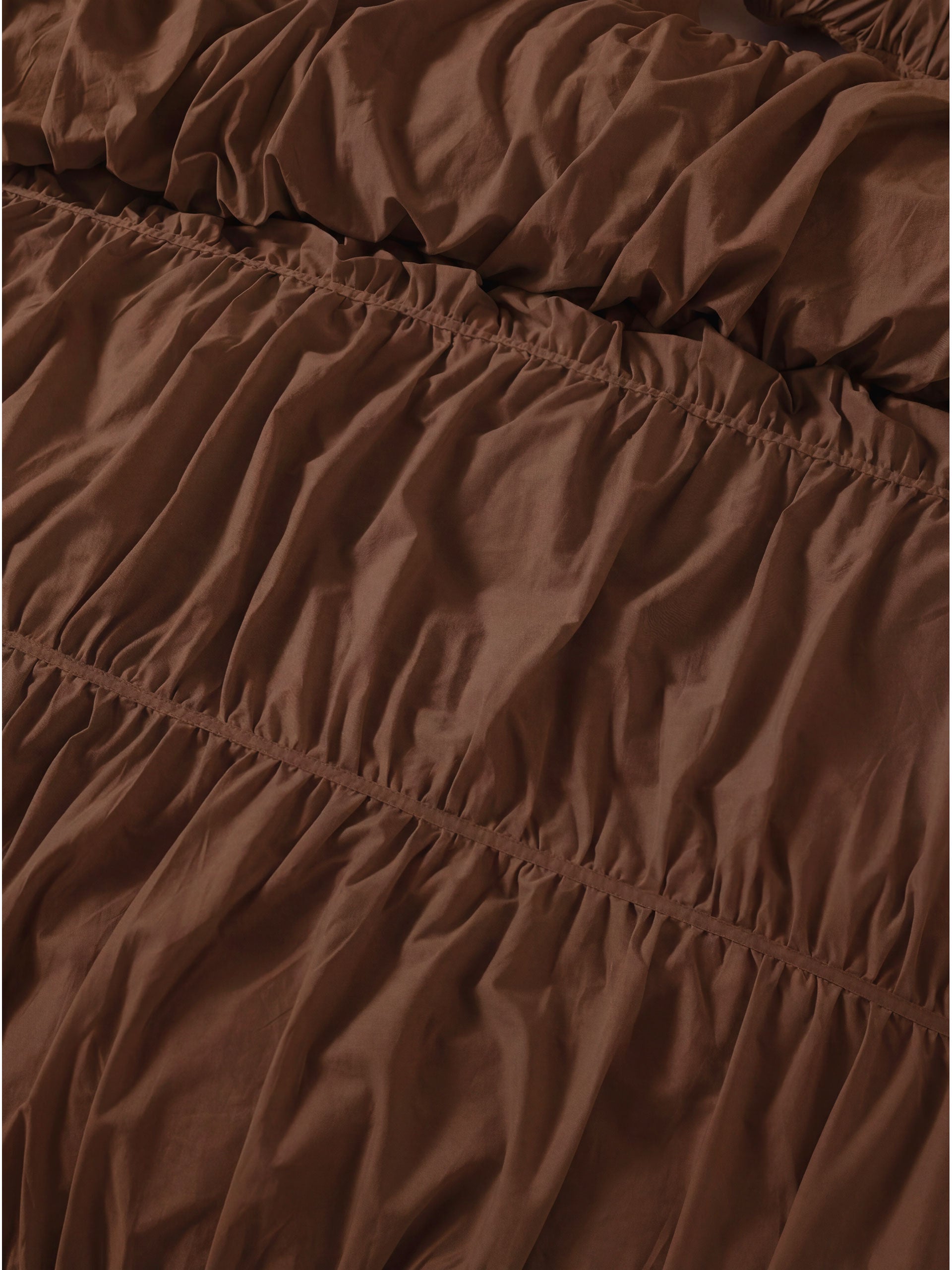 Linen House Layla Chocolate Quilt Cover Set