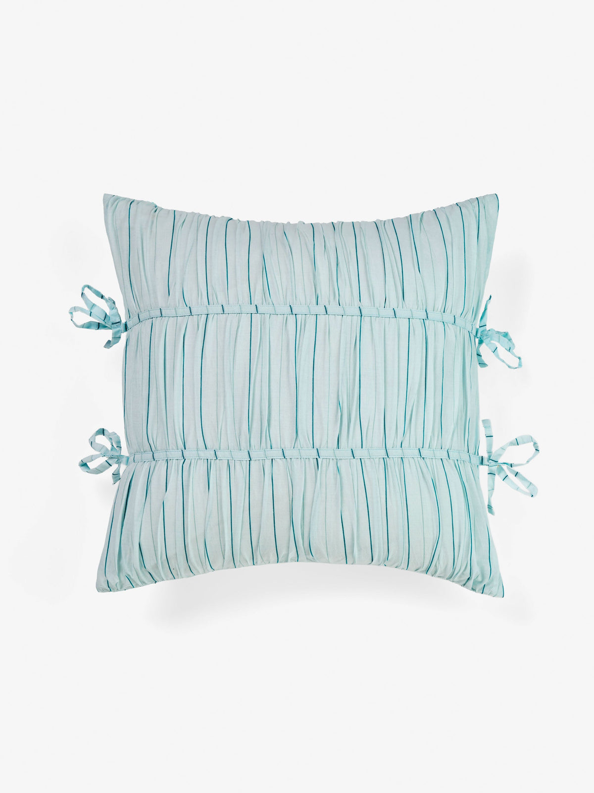 Linen House Layla Stripe Blue Quilt Cover Set