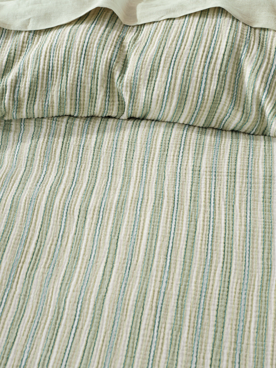 LINEN HOUSE MAJORCA LEAF QUILT COVER SET (Copy) Linen House