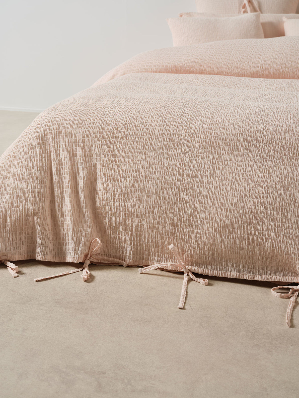 Linen House Manon Blush Quilt Cover Set