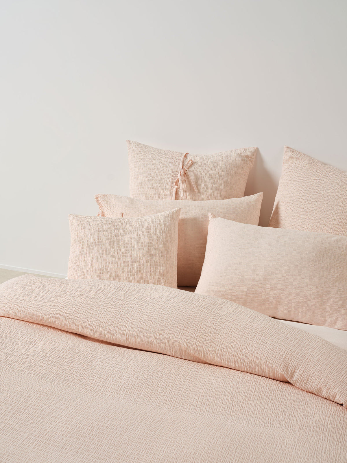 Linen House Manon Blush Quilt Cover Set