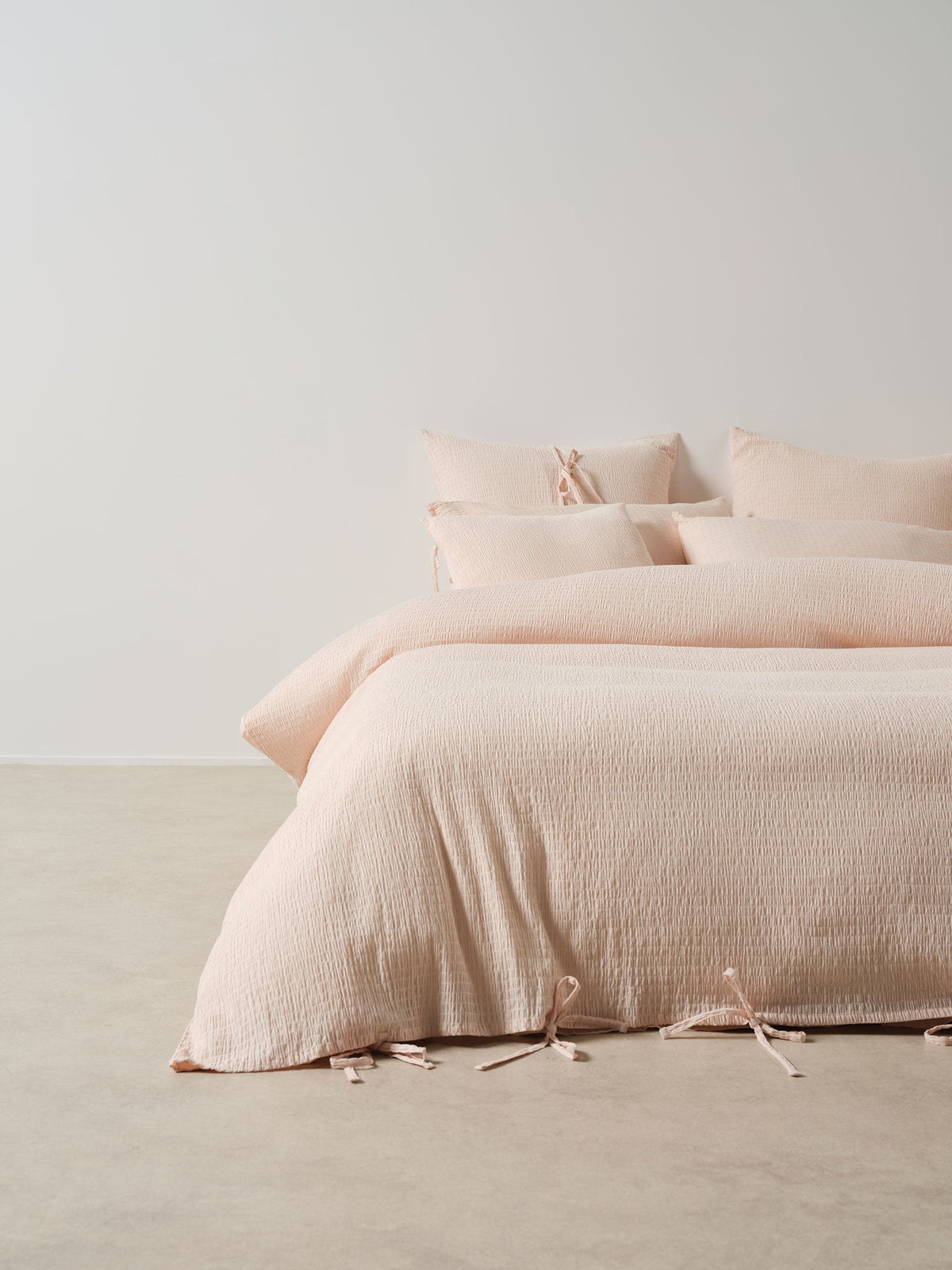 Linen House Manon Blush Quilt Cover Set