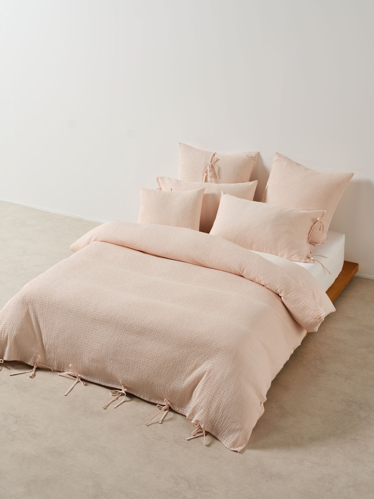 Linen House Manon Blush Quilt Cover Set