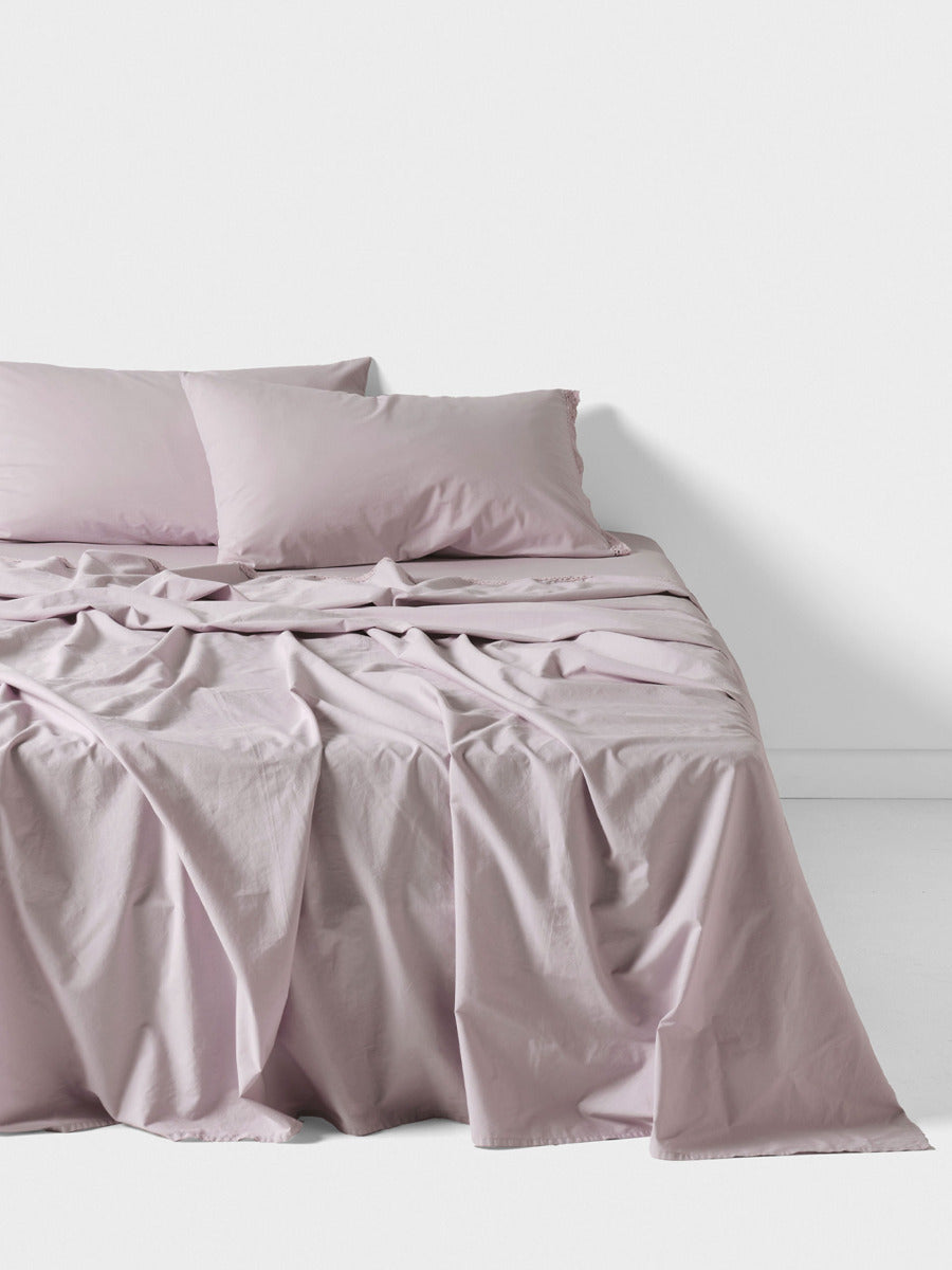 LINEN HOUSE MARION LAVENDER SHEET SET Linen House