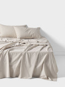 LINEN HOUSE MARION NATURAL SHEET SET Linen House