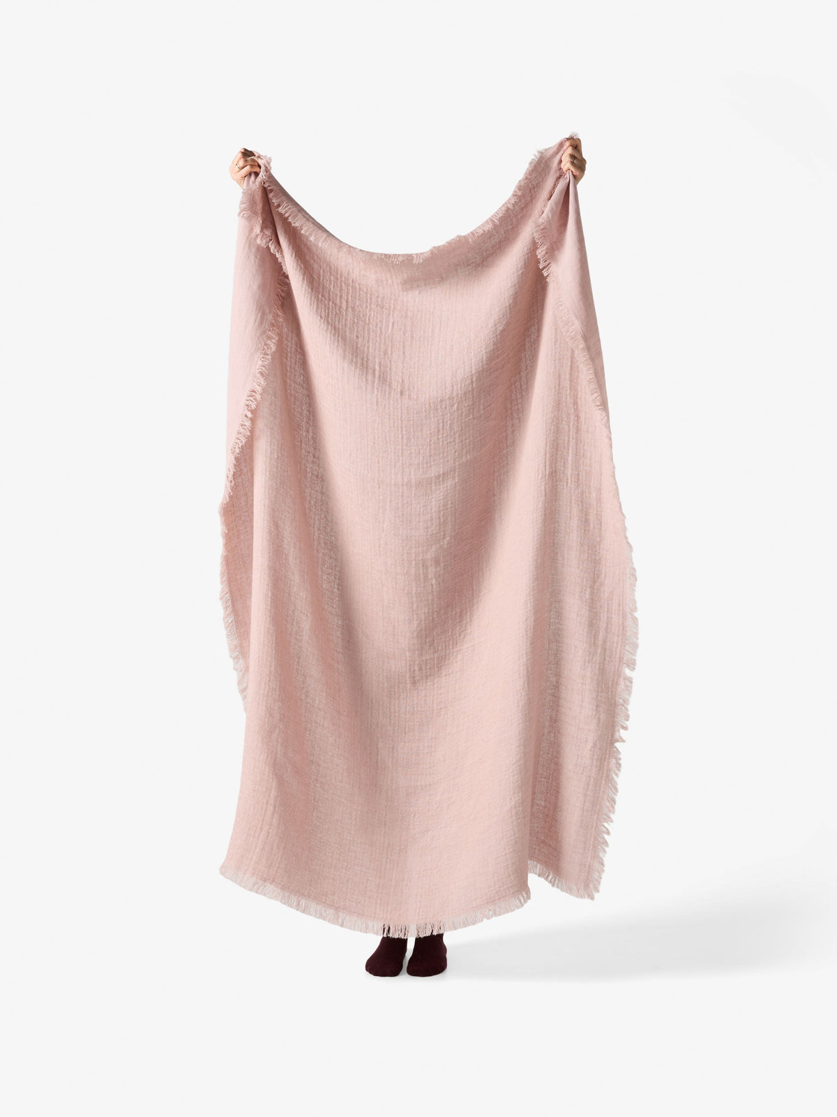 Linen House Maya Ballet Pink Throw