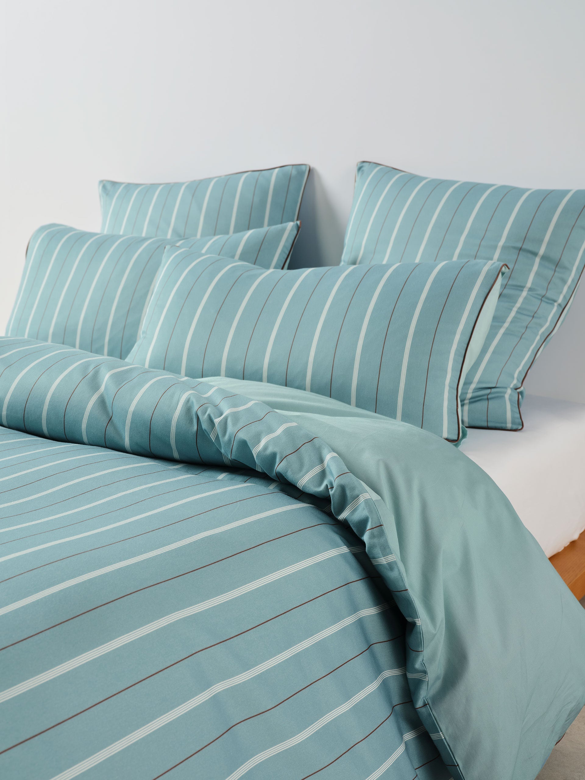 Linen House Monday Stripe Reef Quilt Cover Set